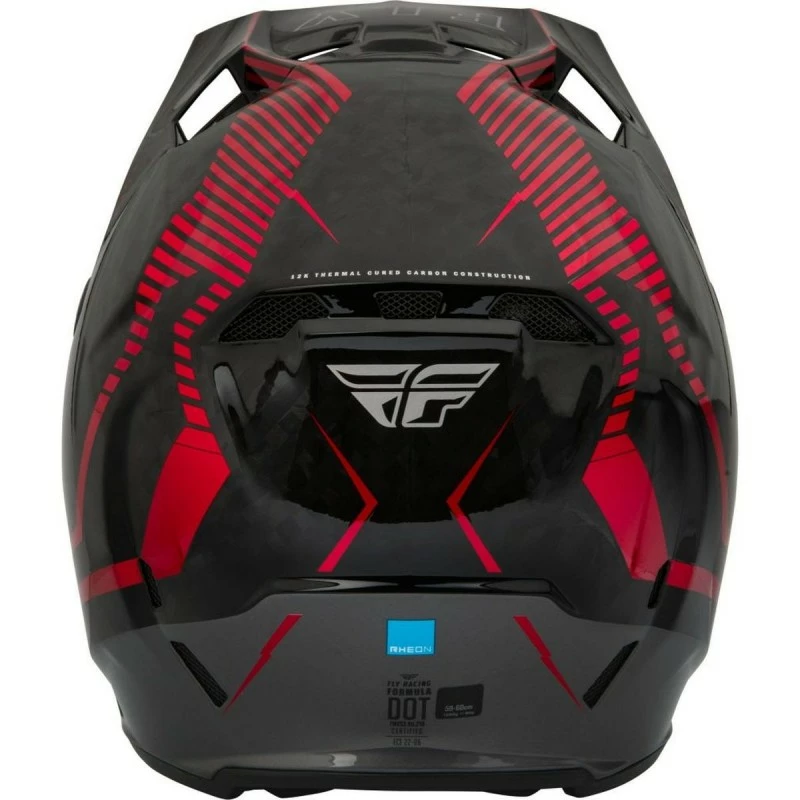 CASQUE FLY FORMULA CARBONE TRACER ROUGE/NOIR 2023 4 CASQUE FLY FORMULA CARBONE TRACER ROUGE/NOIR 2023 – Image 2