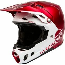 CASQUE FLY FORMULA CC CENTRUM ROUGE METALLIC/BLANC 2023 -Vélos Soldes Boutique casque fly formula cc centrum rouge metallicblanc 2023 3