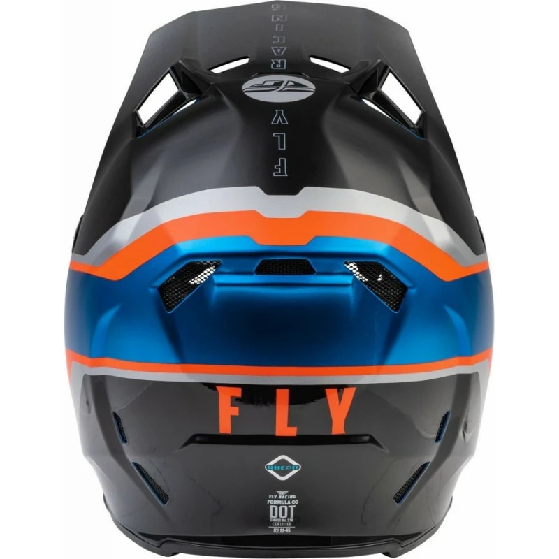 CASQUE FLY FORMULA CC DRIVER BLEU/ORANGE/NOIR 5 CASQUE FLY FORMULA CC DRIVER BLEU/ORANGE/NOIR – Image 3