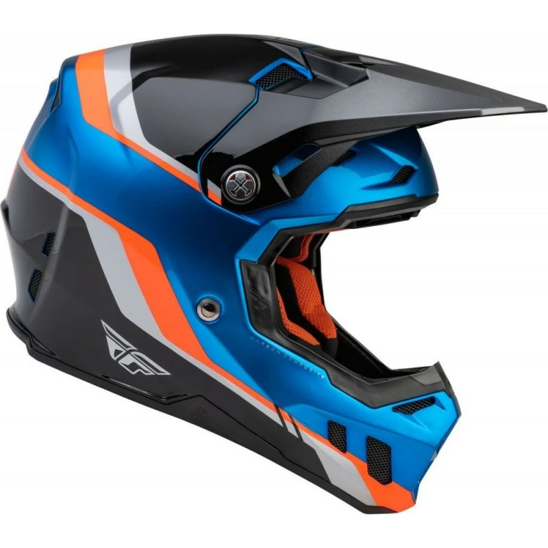 CASQUE FLY FORMULA CC DRIVER BLEU/ORANGE/NOIR 3 CASQUE FLY FORMULA CC DRIVER BLEU/ORANGE/NOIR
