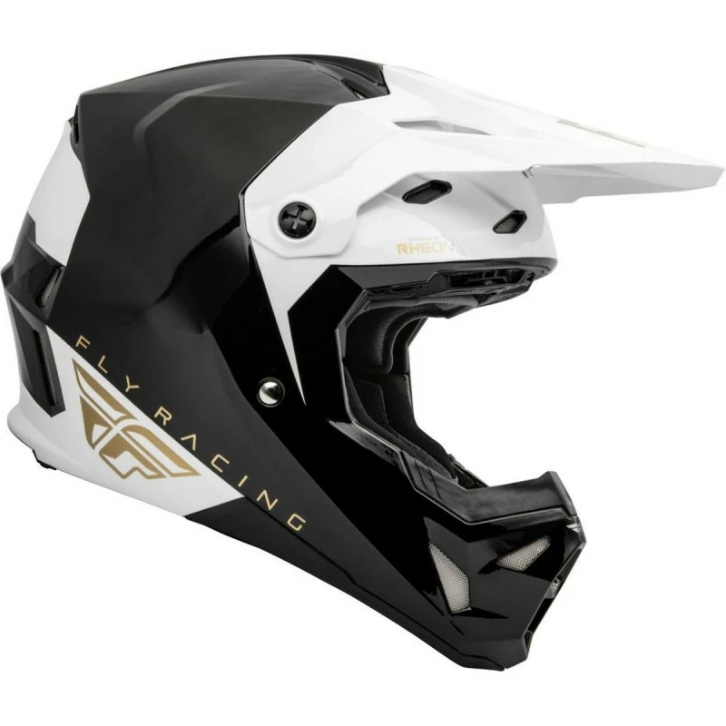 CASQUE FLY FORMULA CP SLANT NOIR/BLANC/GOLD 2023 3 CASQUE FLY FORMULA CP SLANT NOIR/BLANC/GOLD 2023