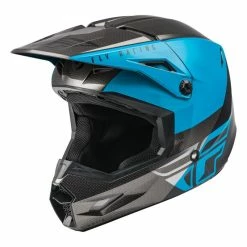 CASQUE FLY KINETIC STRAIGHT EDGE 2022 BLEU/GRIS/NOIR ENFANT -Vélos Soldes Boutique casque fly kinetic straight edge 2022 bleugrisnoir enfant 1 3