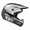 CASQUE FLY KINETIC STRAIGHT EDGE 2022 NOIR/BLANC -Vélos Soldes Boutique casque fly kinetic straight edge 2022 noirblanc