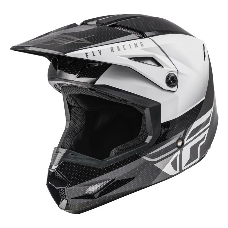 CASQUE FLY KINETIC STRAIGHT EDGE 2022 NOIR/BLANC 6 CASQUE FLY KINETIC STRAIGHT EDGE 2022 NOIR/BLANC – Image 4