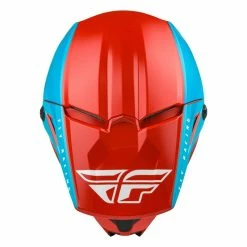 CASQUE FLY KINETIC STRAIGHT EDGE 2022 ROUGE/BLANC/BLEU -Vélos Soldes Boutique casque fly kinetic straight edge 2022 rougeblancbleu 1 2