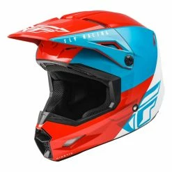 CASQUE FLY KINETIC STRAIGHT EDGE 2022 ROUGE/BLANC/BLEU -Vélos Soldes Boutique casque fly kinetic straight edge 2022 rougeblancbleu 1 3