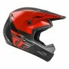 CASQUE FLY KINETIC STRAIGHT EDGE 2022 ROUGE/NOIR/GRIS -Vélos Soldes Boutique casque fly kinetic straight edge 2022 rougenoirgris