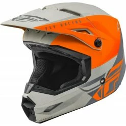 CASQUE FLY KINETIC STRAIGHT EDGE ORANGE/GRIS MAT 2022 -Vélos Soldes Boutique casque fly kinetic straight edge orangegris mat 2022 3