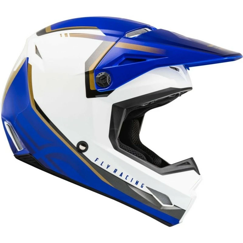CASQUE FLY KINETIC VISION BLANC/BLEU ENFANT 2023 3 CASQUE FLY KINETIC VISION BLANC/BLEU ENFANT 2023