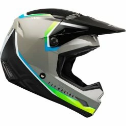 CASQUE FLY KINETIC VISION GRIS/NOIR 2023