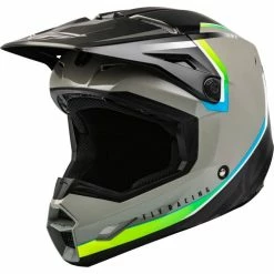 CASQUE FLY KINETIC VISION GRIS/NOIR KID 2023 9 CASQUE FLY KINETIC VISION GRIS/NOIR KID 2023 -Vélos Soldes Boutique casque fly kinetic vision grisnoir kid 2023 3