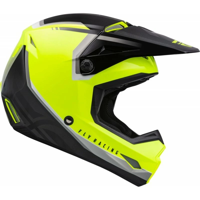 CASQUE FLY KINETIC VISION JAUNE FLUO/NOIR ENFANT 2023 3 CASQUE FLY KINETIC VISION JAUNE FLUO/NOIR ENFANT 2023