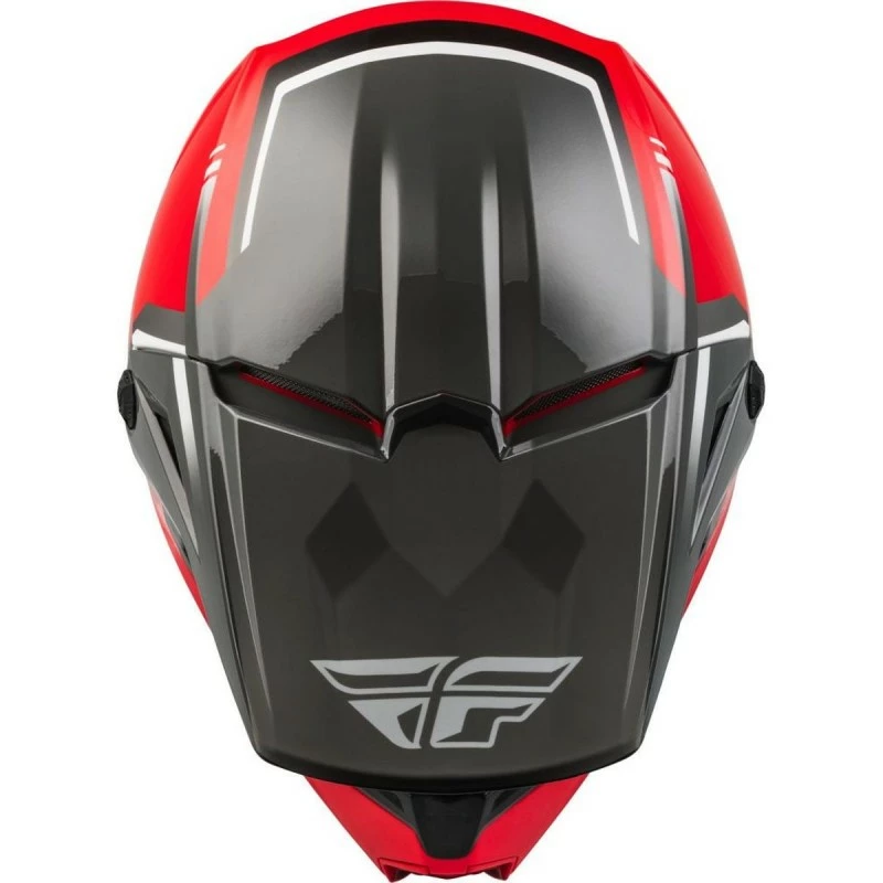 CASQUE FLY KINETIC VISION ROUGE/GRIS ENFANT 2023 5 CASQUE FLY KINETIC VISION ROUGE/GRIS ENFANT 2023 – Image 3