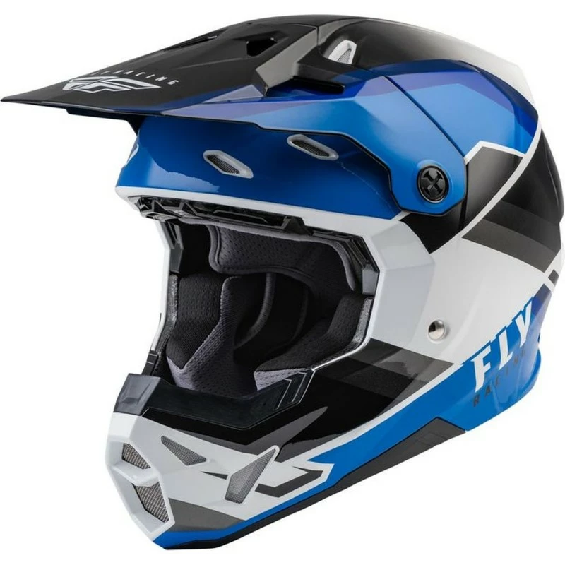 CASQUE FLY RACING FORMULA CP RUSH NOIR/BLEU/BLANC 2022 6 CASQUE FLY RACING FORMULA CP RUSH NOIR/BLEU/BLANC 2022 – Image 4