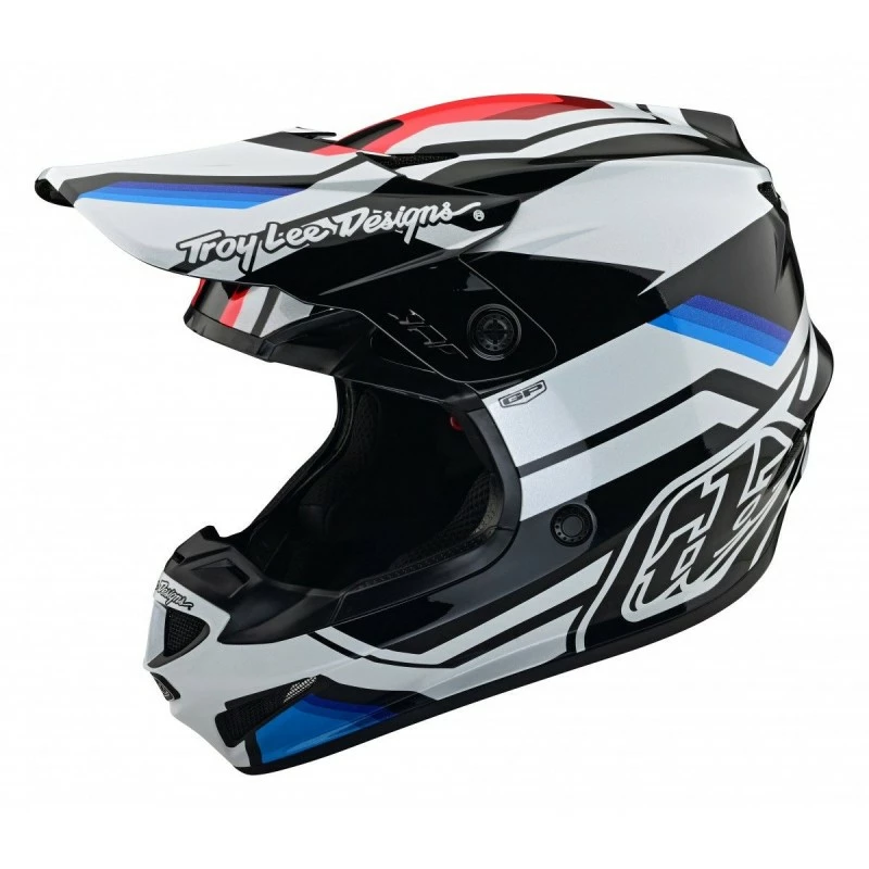 CASQUE GP APEX WHITE/BLUE 2023 3 CASQUE GP APEX WHITE/BLUE 2023