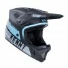 CASQUE KENNY DECADE MIPS SMASH BLACK TURQUOISE 2023 -Vélos Soldes Boutique casque kenny decade mips smash black turquoise 2023