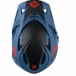CASQUE KENNY DOWN HILL 2022 GRAPHIC DARK BLUE -Vélos Soldes Boutique casque kenny down hill 2022 graphic dark blue 2