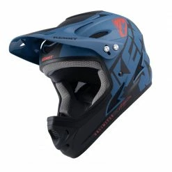 CASQUE KENNY DOWN HILL 2022 GRAPHIC DARK BLUE -Vélos Soldes Boutique casque kenny down hill 2022 graphic dark blue 3