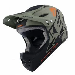 CASQUE KENNY DOWN HILL 2022 GRAPHIC DARK GREEN -Vélos Soldes Boutique casque kenny down hill 2022 graphic dark green 3