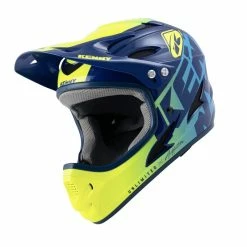 CASQUE KENNY DOWN HILL 2022 GRAPHIC NAVY -Vélos Soldes Boutique casque kenny down hill 2022 graphic navy 3