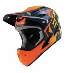 CASQUE KENNY DOWN HILL 2022 GRAPHIC ORANGE -Vélos Soldes Boutique casque kenny down hill 2022 graphic orange 7