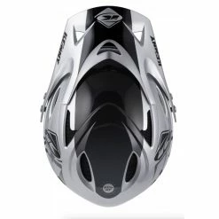 CASQUE KENNY DOWN HILL 2022 GRAPHIC SILVER -Vélos Soldes Boutique casque kenny down hill 2022 graphic silver 2