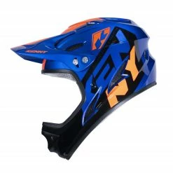 CASQUE KENNY DOWN HILL GRAPHIC BLUE 2023 -Vélos Soldes Boutique casque kenny down hill graphic blue 2023 2
