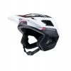 CASQUE KENNY RAFALE WHITE/RED 2023 -Vélos Soldes Boutique casque kenny rafale whitered 2023