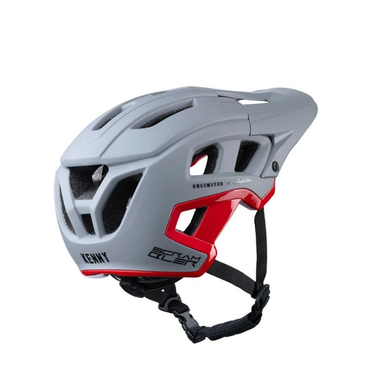 CASQUE KENNY SCRAMBLER KID GREY/RED 2023 4 CASQUE KENNY SCRAMBLER KID GREY/RED 2023 – Image 2
