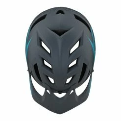 CASQUE TLD A1 DRONE GRAY/BLUE -Vélos Soldes Boutique casque tld a1 drone grayblue 1