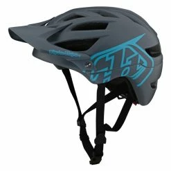 CASQUE TLD A1 DRONE GRAY/BLUE -Vélos Soldes Boutique casque tld a1 drone grayblue 2