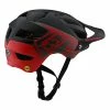 CASQUE TLD A1 MIPS CLASSIC BLACK/RED 2 CASQUE TLD A1 MIPS CLASSIC BLACK/RED -Vélos Soldes Boutique casque tld a1 mips classic blackred