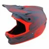 CASQUE TLD D3 FIBERLITE SPIDERSTRIPE GRAY/RED 2022 2 CASQUE TLD D3 FIBERLITE SPIDERSTRIPE GRAY/RED 2022 -Vélos Soldes Boutique casque tld d3 fiberlite spiderstripe grayred 2022