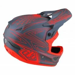 CASQUE TLD D3 FIBERLITE SPIDERSTRIPE GRAY/RED 2022 8 CASQUE TLD D3 FIBERLITE SPIDERSTRIPE GRAY/RED 2022 -Vélos Soldes Boutique casque tld d3 fiberlite spiderstripe grayred 2022 2