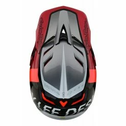 CASQUE TLD D4 COMPOSITE MIPS QUALIFIER SILVER / RED 2022 -Vélos Soldes Boutique casque tld d4 composite mips qualifier silver red 2022 2