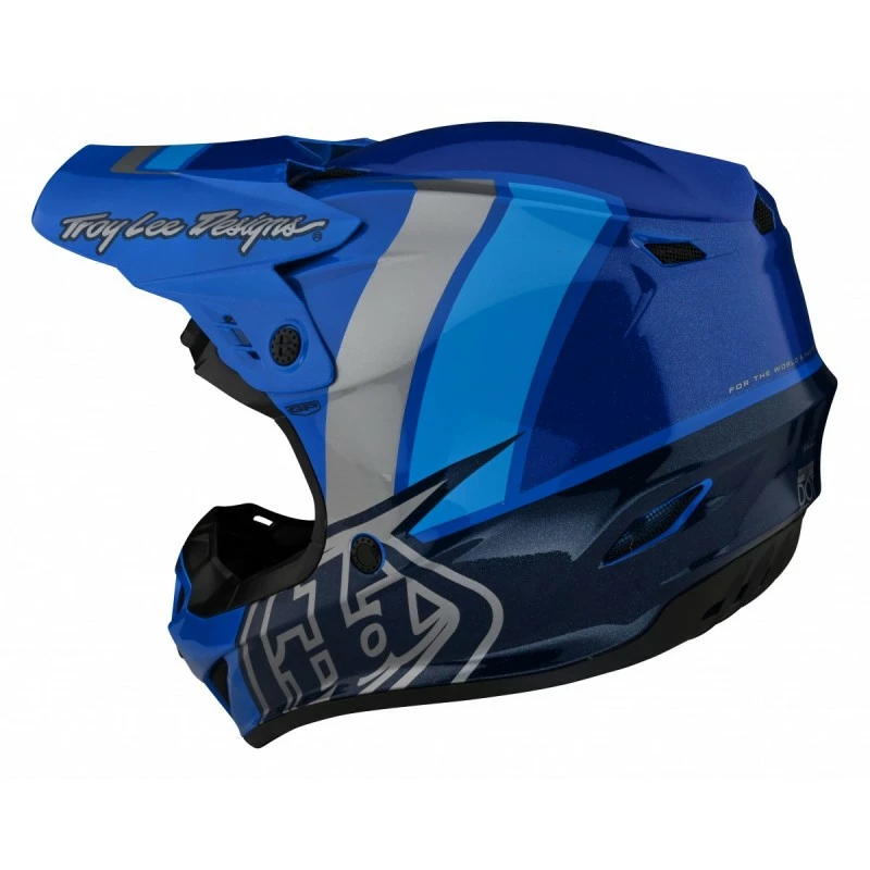CASQUE TLD GP NOVA BLUE 4 CASQUE TLD GP NOVA BLUE – Image 2