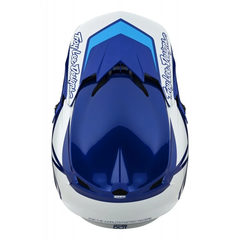 CASQUE TLD GP OVERLOAD BLUE/WHITE 2022 6 CASQUE TLD GP OVERLOAD BLUE/WHITE 2022 – Image 4