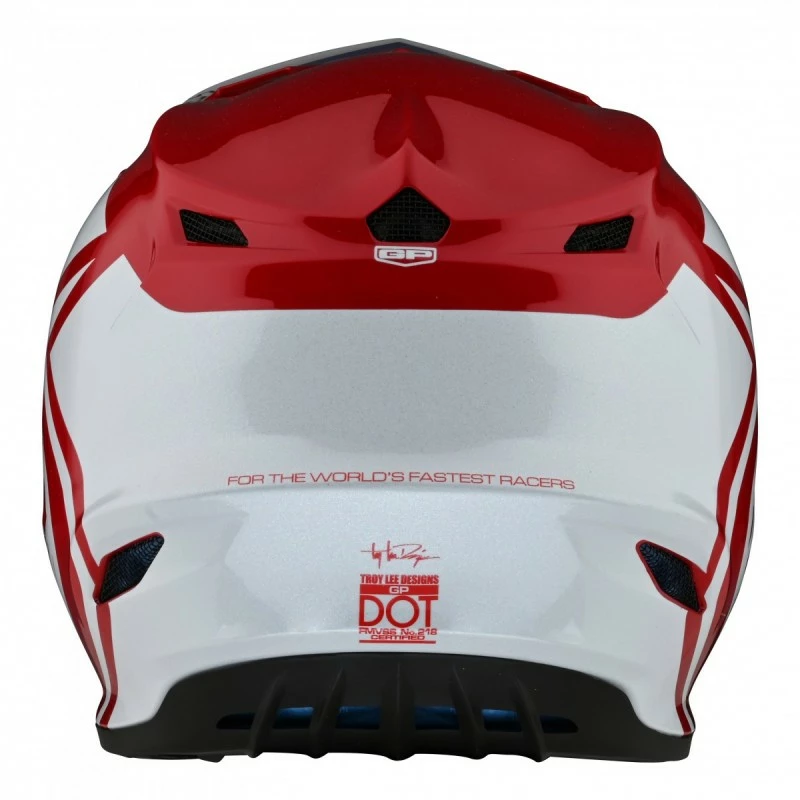 CASQUE TLD GP OVERLOAD RED/WHITE 5 CASQUE TLD GP OVERLOAD RED/WHITE – Image 3