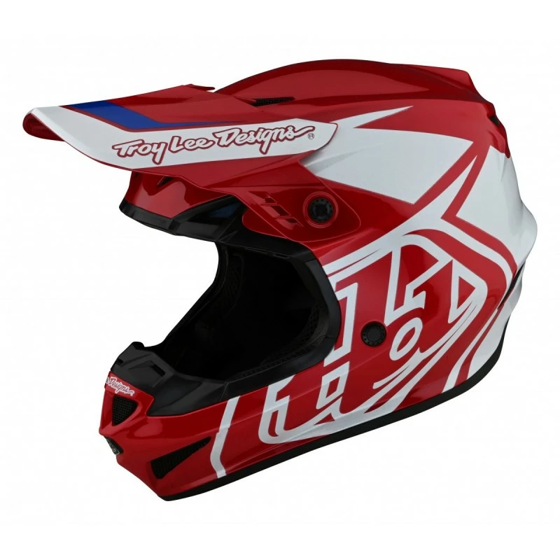 CASQUE TLD GP OVERLOAD RED/WHITE 3 CASQUE TLD GP OVERLOAD RED/WHITE