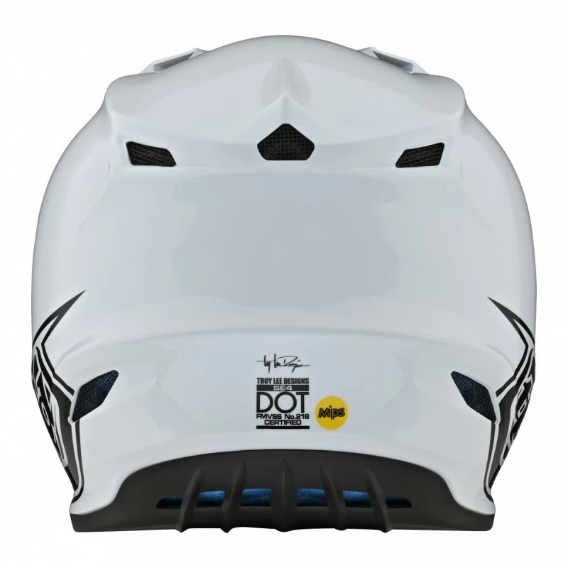CASQUE TLD SE4 POLYACRYLITE MONO WHITE 2022 5 CASQUE TLD SE4 POLYACRYLITE MONO WHITE 2022 – Image 3