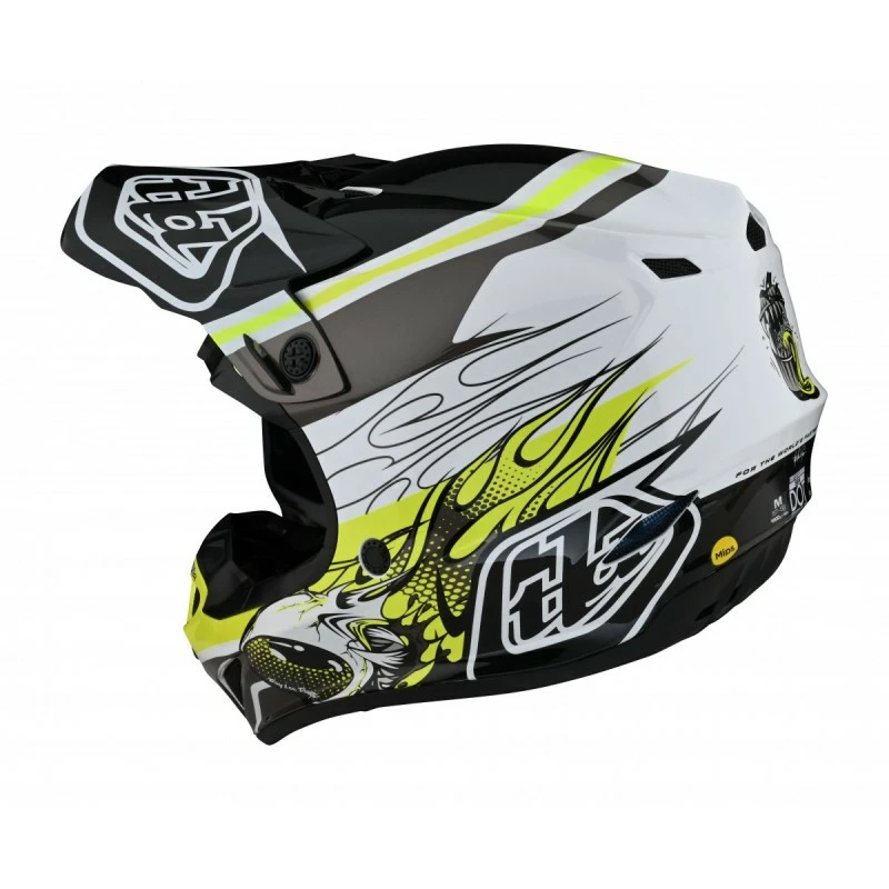 CASQUE TLD SE4 POLYACRYLITE SKOOLY BLACK/YELLOW 2022 4 CASQUE TLD SE4 POLYACRYLITE SKOOLY BLACK/YELLOW 2022 – Image 2