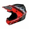 CASQUE TLD SE4 POLYACRYLITE WARPED GLO RED 2022 -Vélos Soldes Boutique casque tld se4 polyacrylite warped glo red 2022