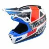 CASQUE TLD SE5 COMPOSITE TEAM ORANGE/BLUE 2022 -Vélos Soldes Boutique casque tld se5 composite team orangeblue 2022