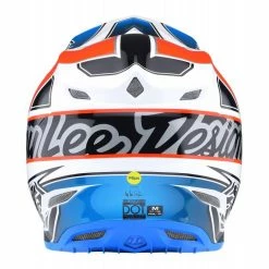 CASQUE TLD SE5 COMPOSITE TEAM ORANGE/BLUE 2022 -Vélos Soldes Boutique casque tld se5 composite team orangeblue 2022 2