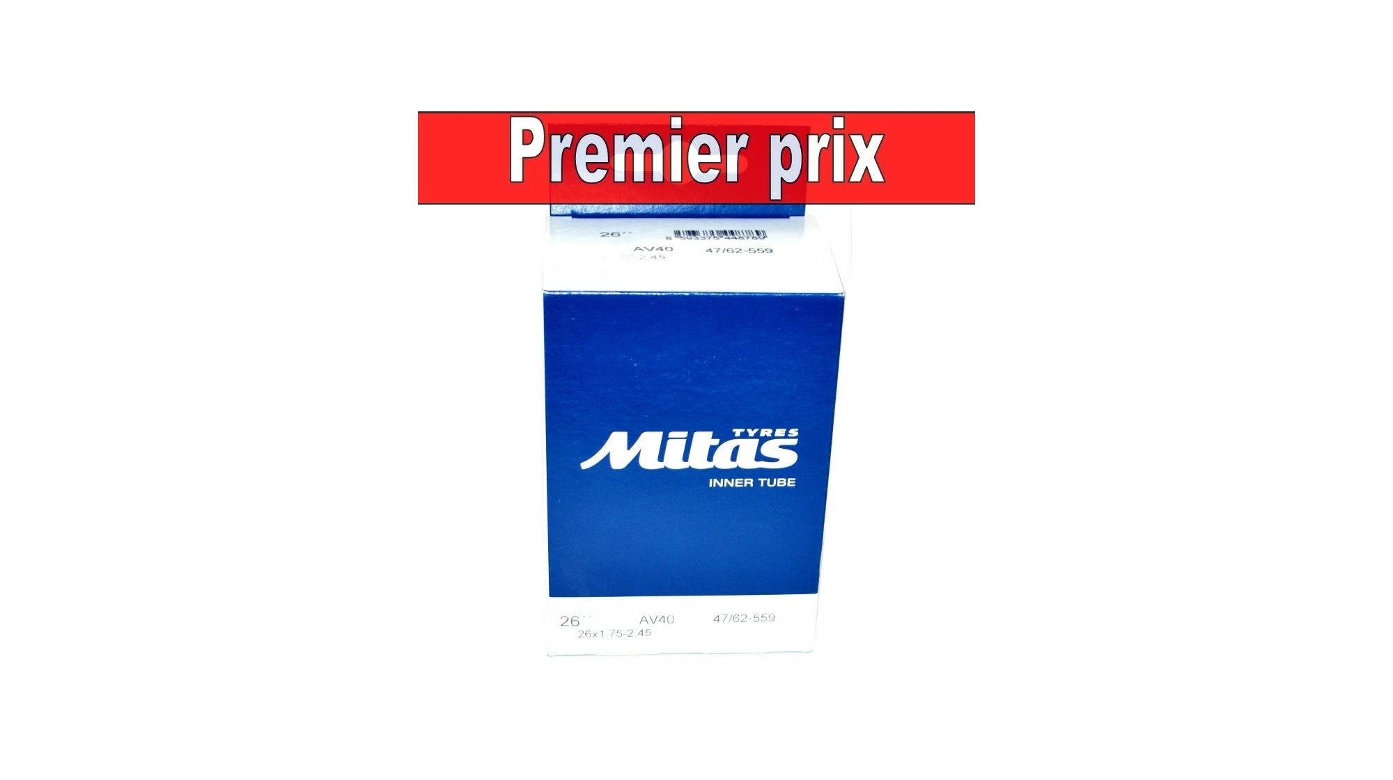 CHAMBRE A AIR 26X1.75/2.45 MITAS SCHRADER 40MM 3 CHAMBRE A AIR 26X1.75/2.45 MITAS SCHRADER 40MM