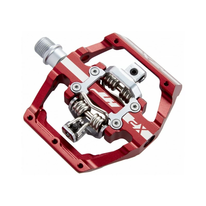 HT PAIRE DE PÉDALES AUTOMATIQUES X2 Rouge 3 HT PAIRE DE PÉDALES AUTOMATIQUES X2 Rouge