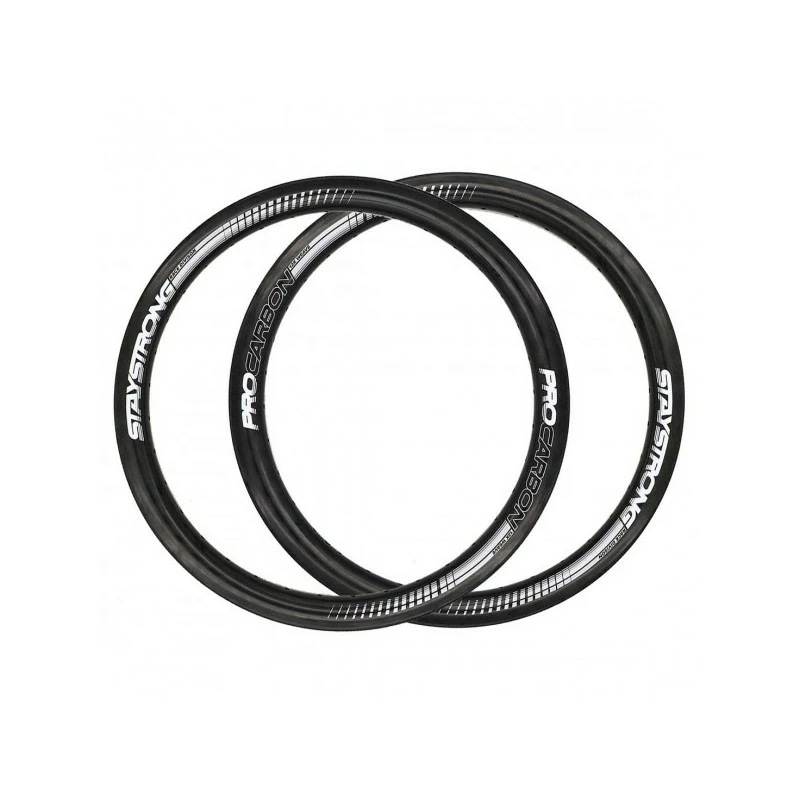 PAIRE DE JANTE CARBONE STAY STRONG 12K - 20 X 1.75 3 PAIRE DE JANTE CARBONE STAY STRONG 12K - 20 X 1.75