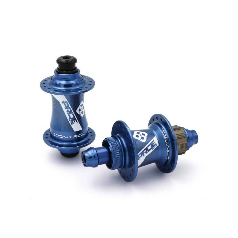 PAIRE DE MOYEUX PRIDE CONTROL PRO 36H BLUE 3 PAIRE DE MOYEUX PRIDE CONTROL PRO 36H BLUE