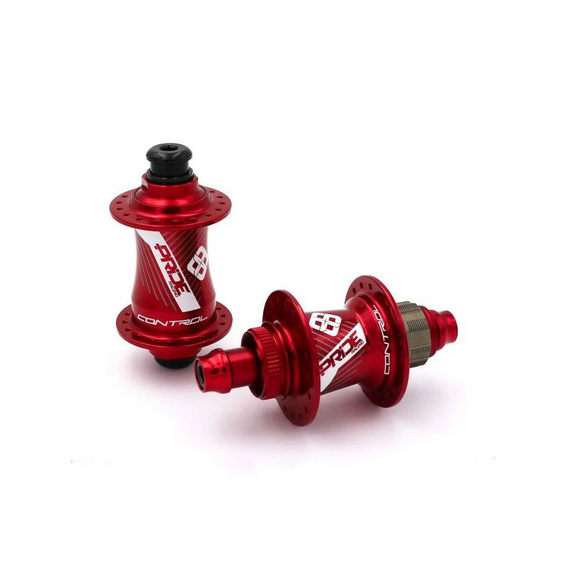 PAIRE DE MOYEUX PRIDE CONTROL PRO 36H RED 3 PAIRE DE MOYEUX PRIDE CONTROL PRO 36H RED