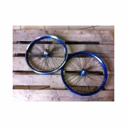 PAIRE DE ROUE PROFILE MINI RACE BLEU 20X1.75